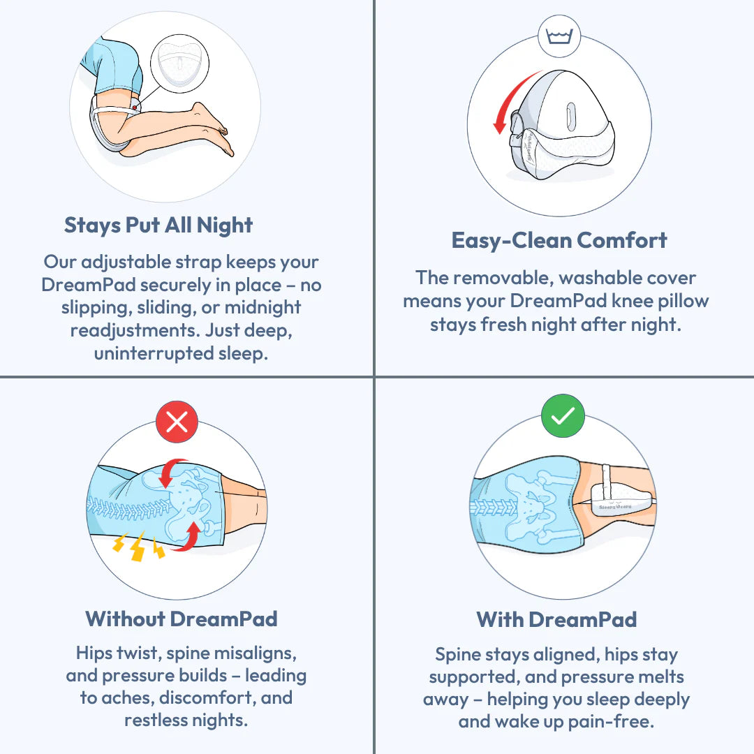 CleanseBuddy® Knee Pillow